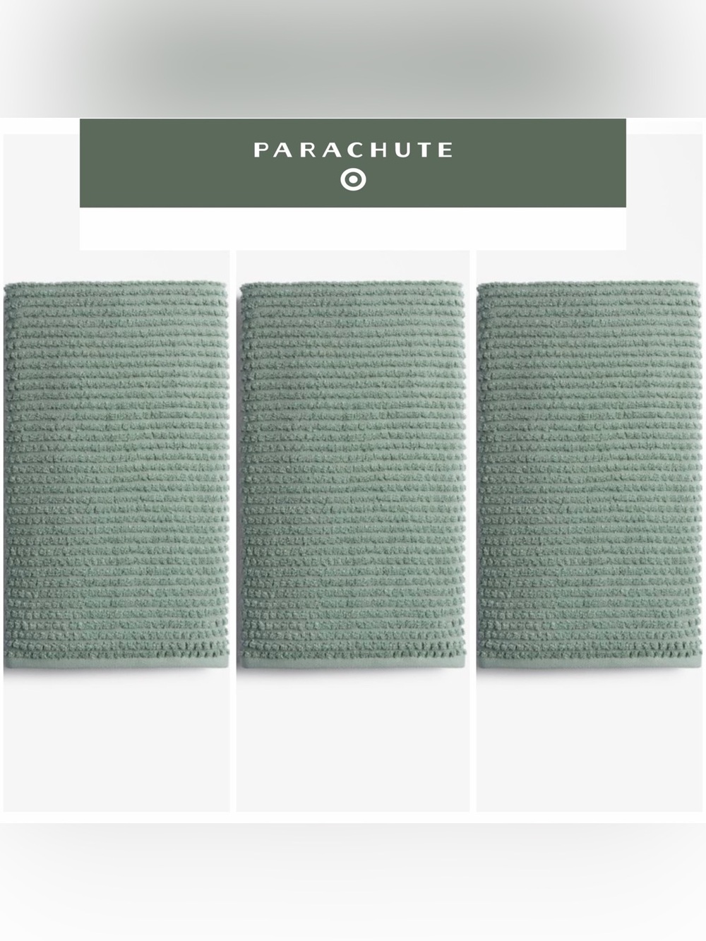 Parachute x Target Terry Dot Bath Towel Jade -3 Ct